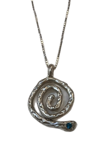 Silver Spiral Artifact